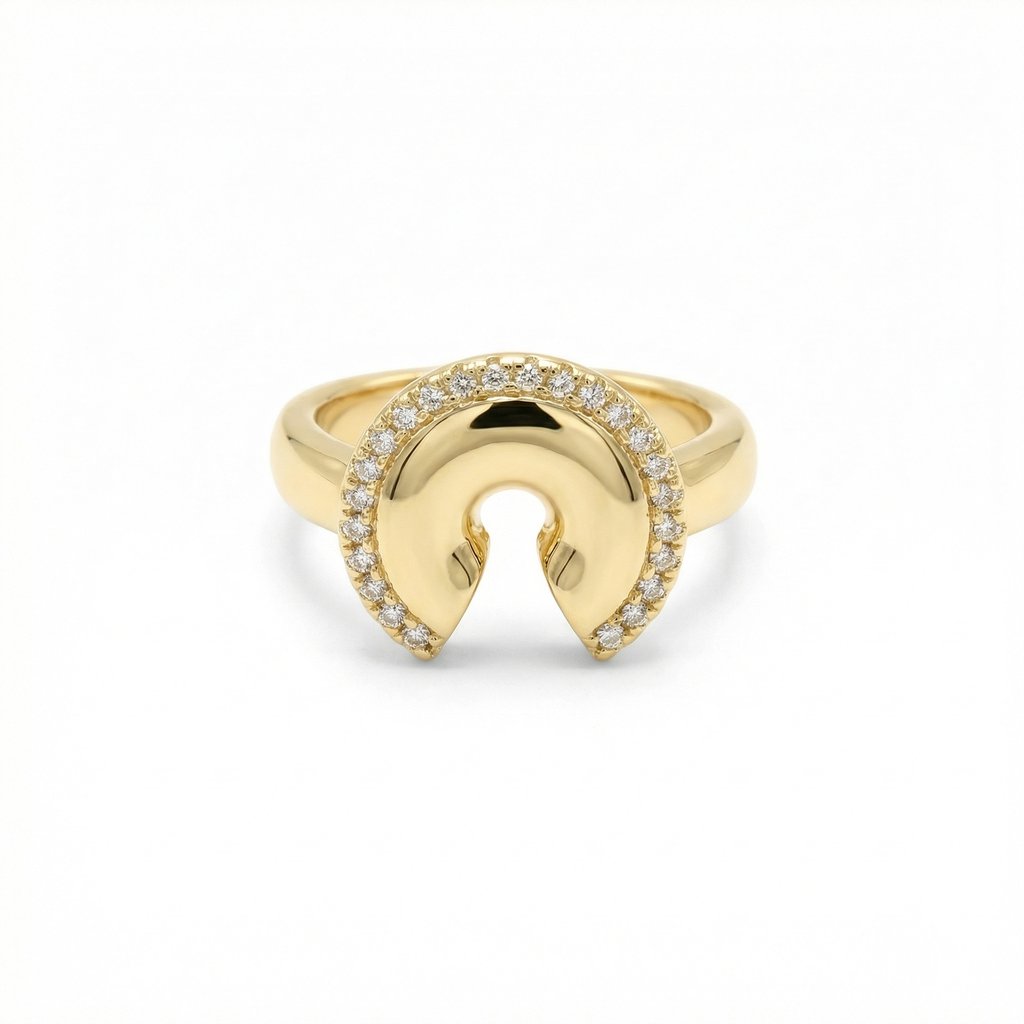 Anillo Chapa de oro 18K · AN-834