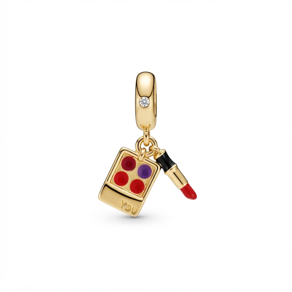 [DI-232] Dije Chapa de oro 18K · DI-232