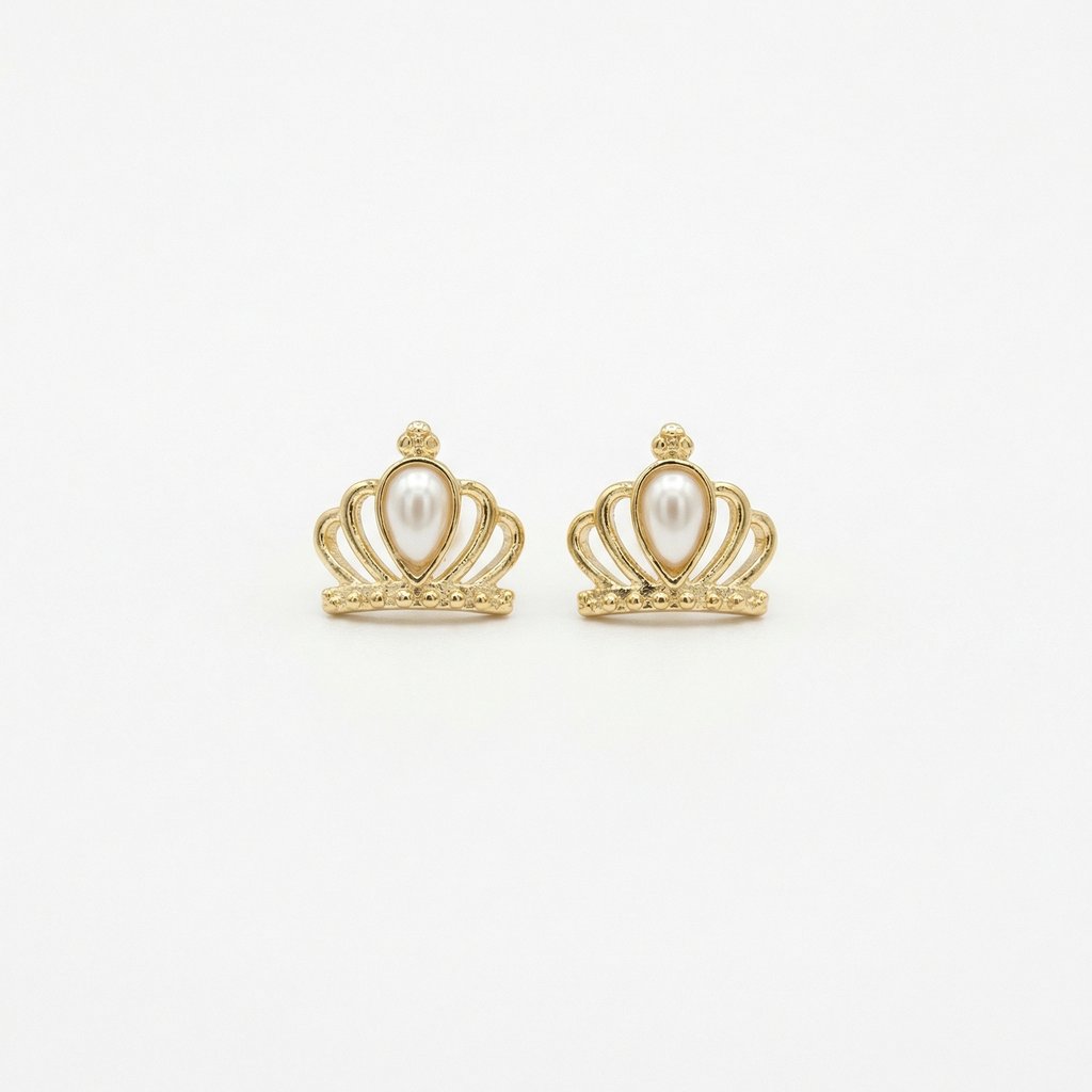 Arete Chapa de oro 18K · AR-526