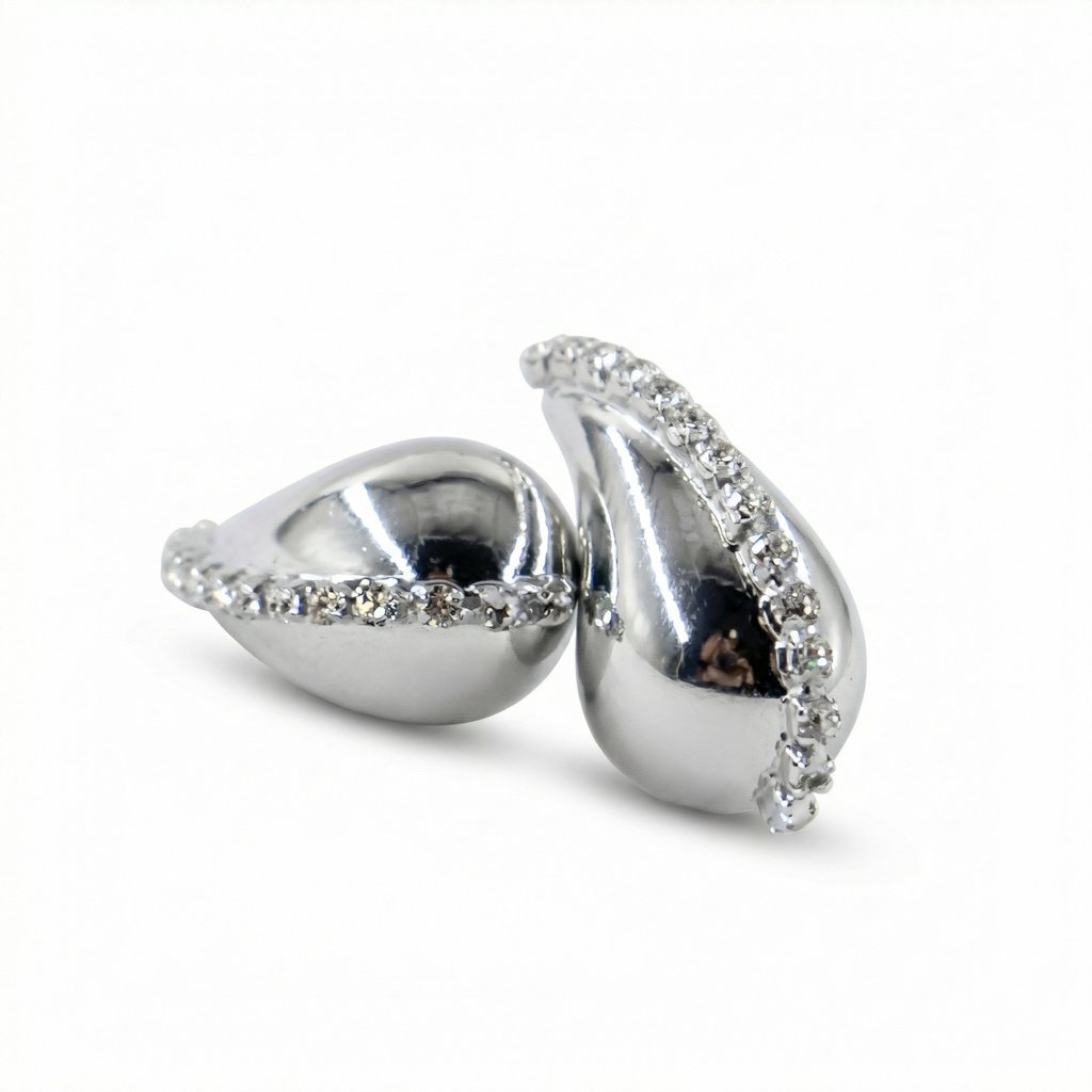Arete Chapa de oro 18K · AR-380