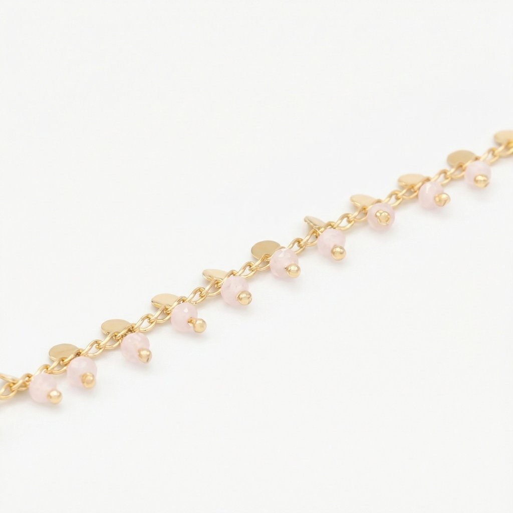 Cristal Rosa con Medalla